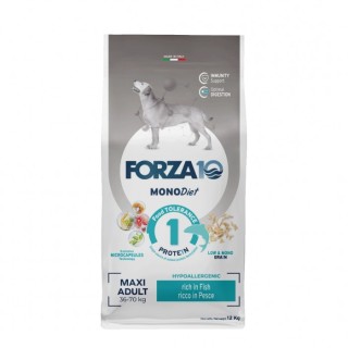 Forza 10 - Mono Diet Maxi Adult con Pesce da 12 Kg